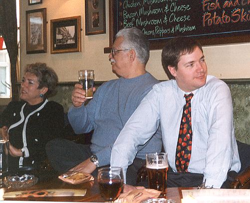 Sharon and Bob Lieblich with Markus Laker